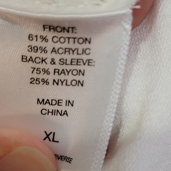 7th‎ Avenue White Knit Cardigan 🐶 - Picture 4 of 5